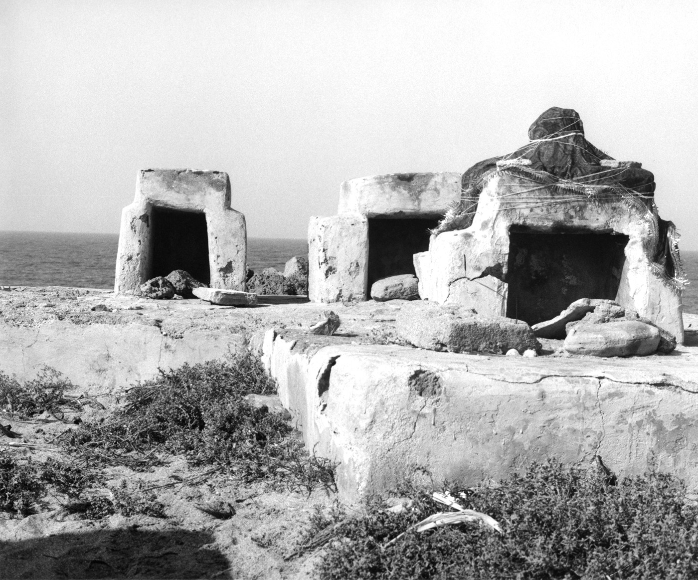 Cemetery near Porbandar, 1997