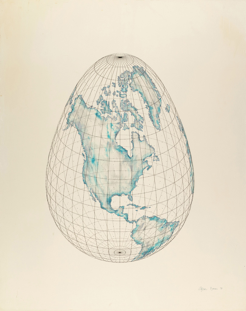 Map Projections: The Egg 1979