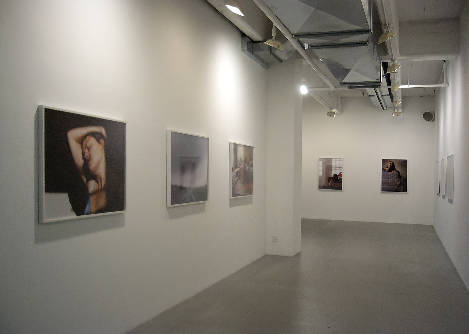 installation view of photographs by Tracey Baran