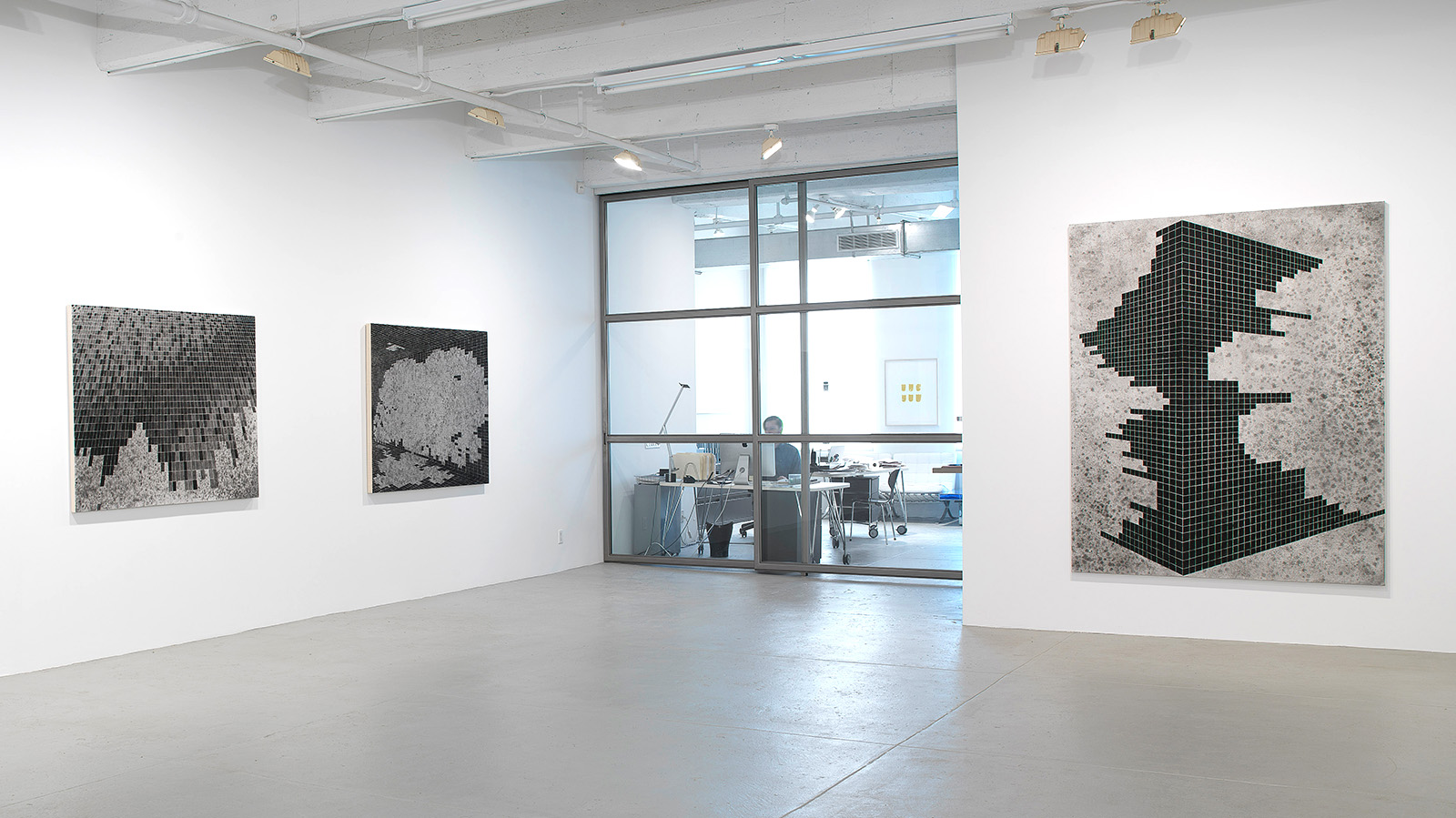 installation view of Danny Jauregui's exhibition