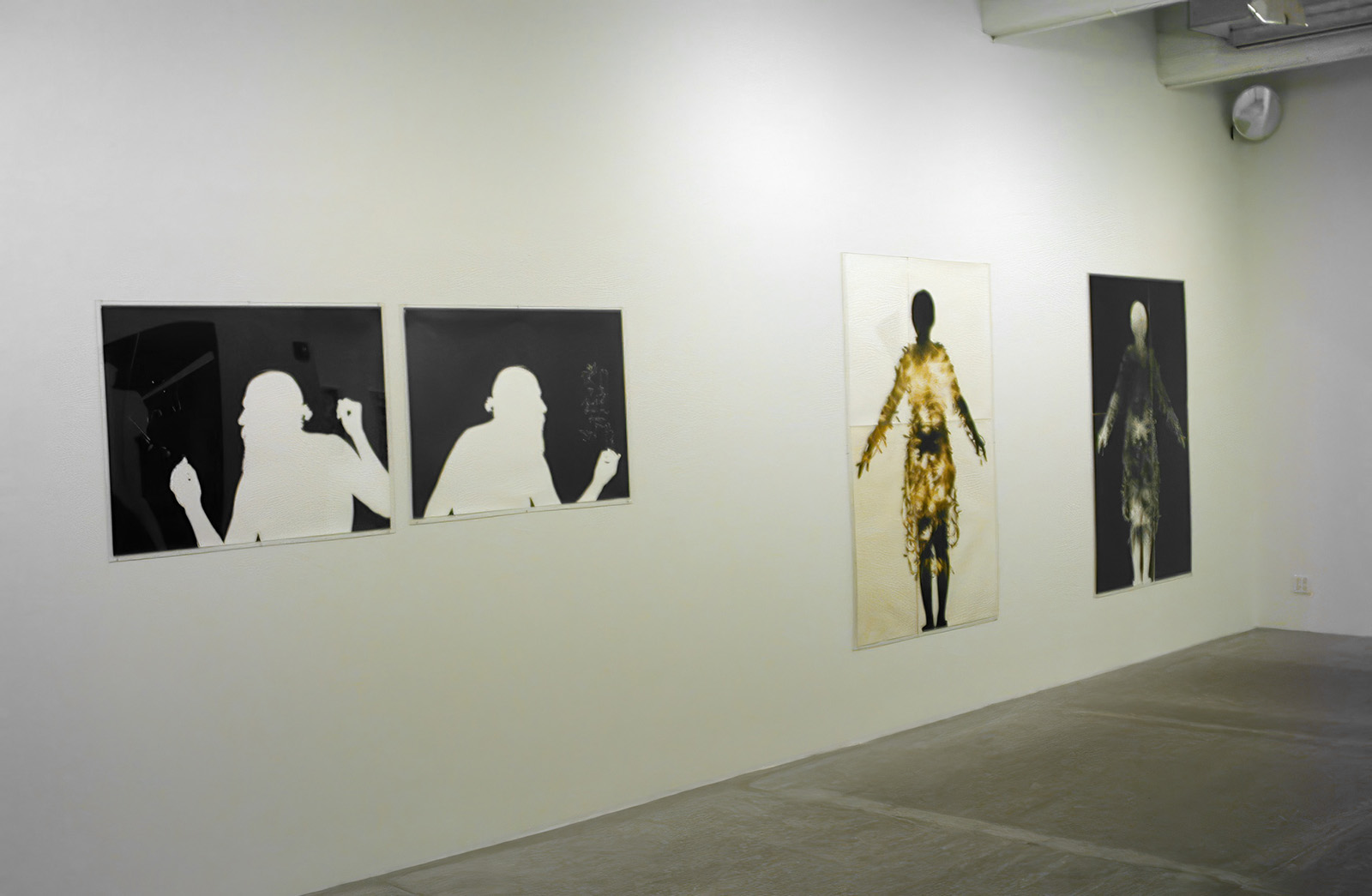installation view of the Artist Papers exhibition