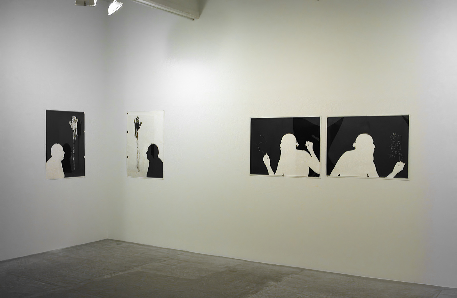 installation view of the Artist Papers exhibition
