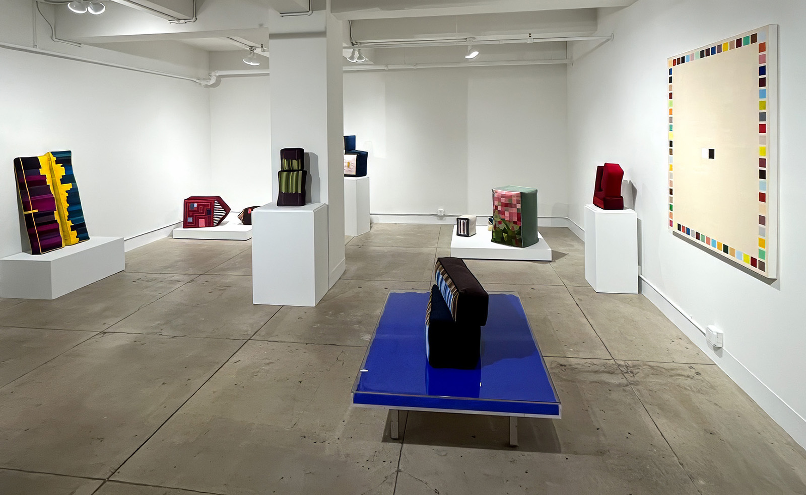 installation view of Betsy Kaufman's show in 2022
