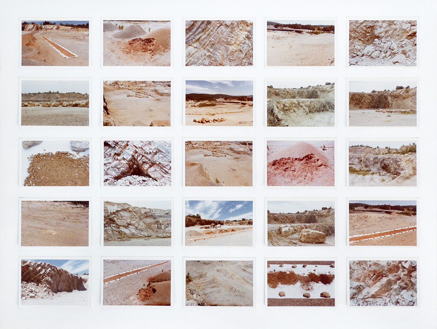 Color/Time/Landform/Transformations I, 1977