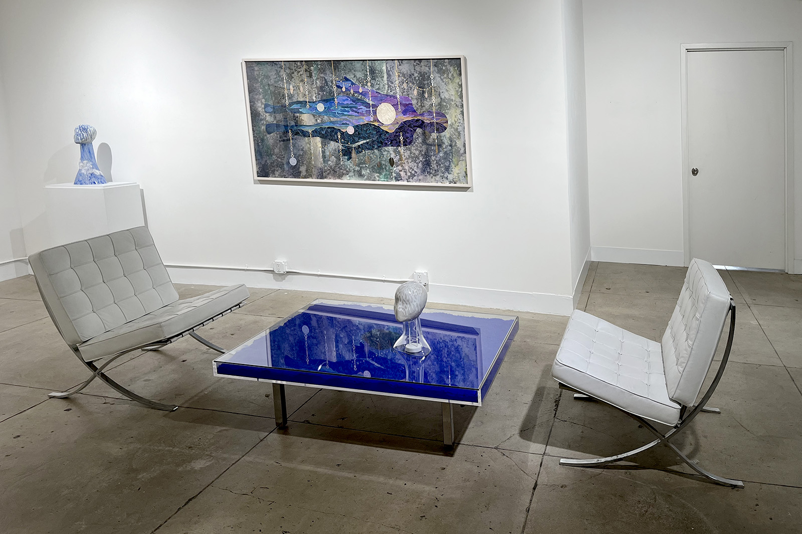 installation view of Saya Woolfalk's new work