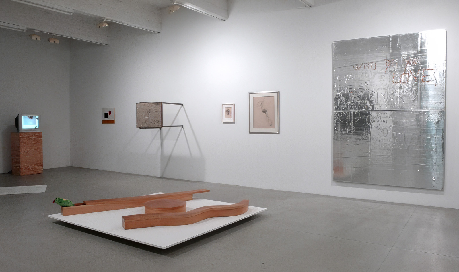 installation view of the the Accidental Modernism exhibition