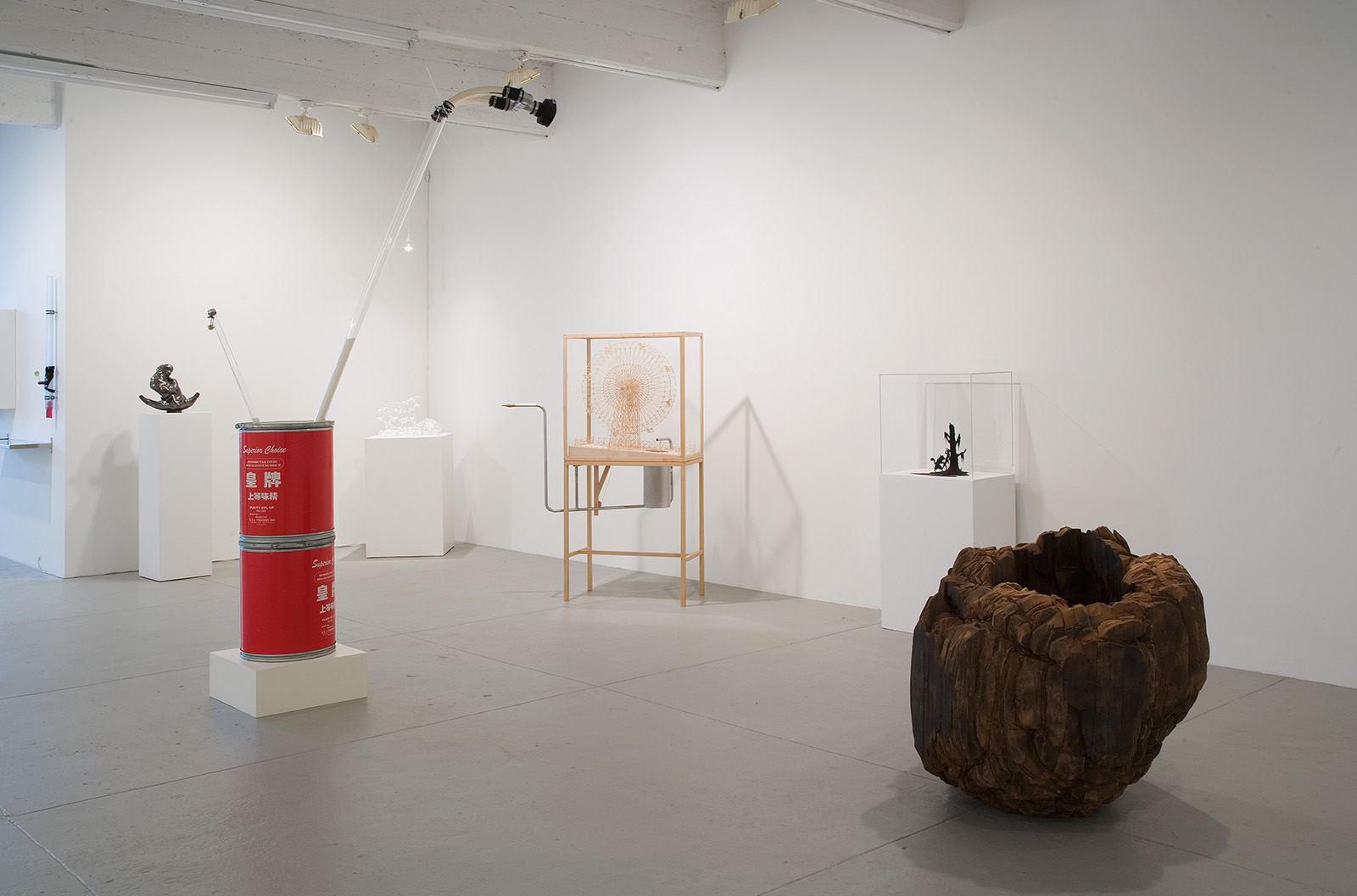 installation view of the Bong Show
