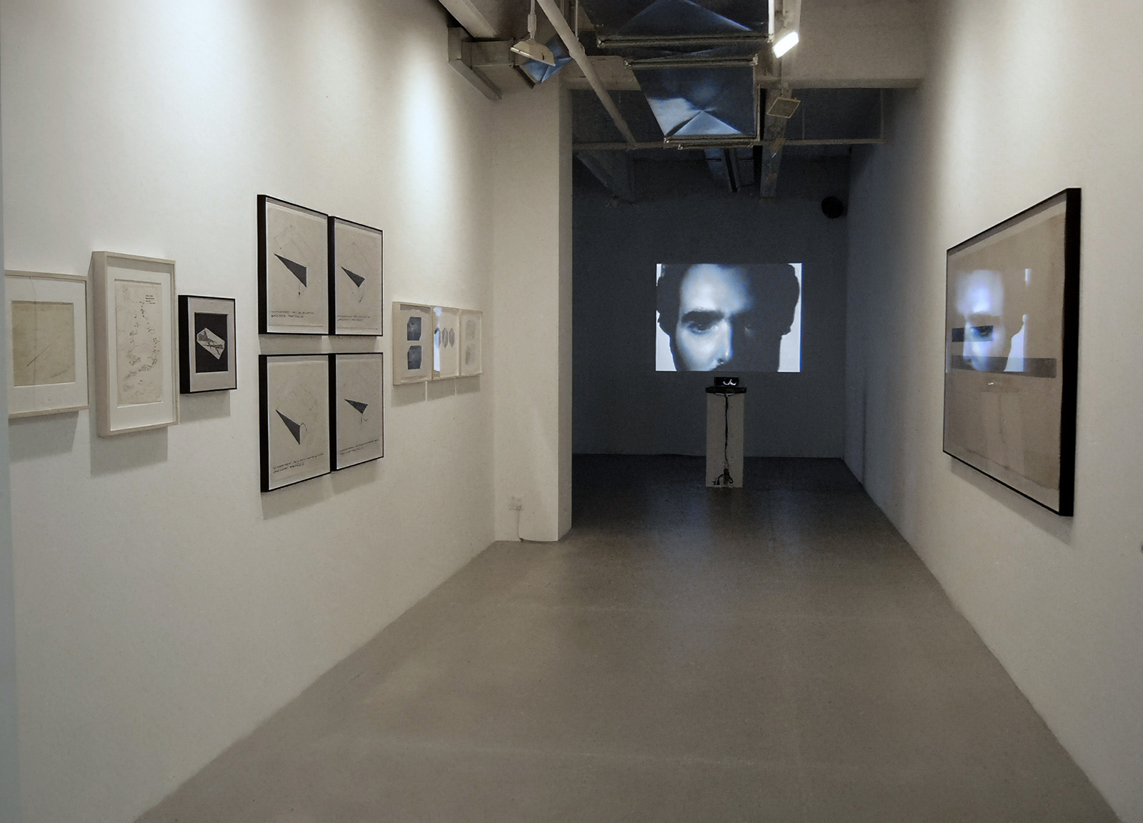installation view of the exhibition