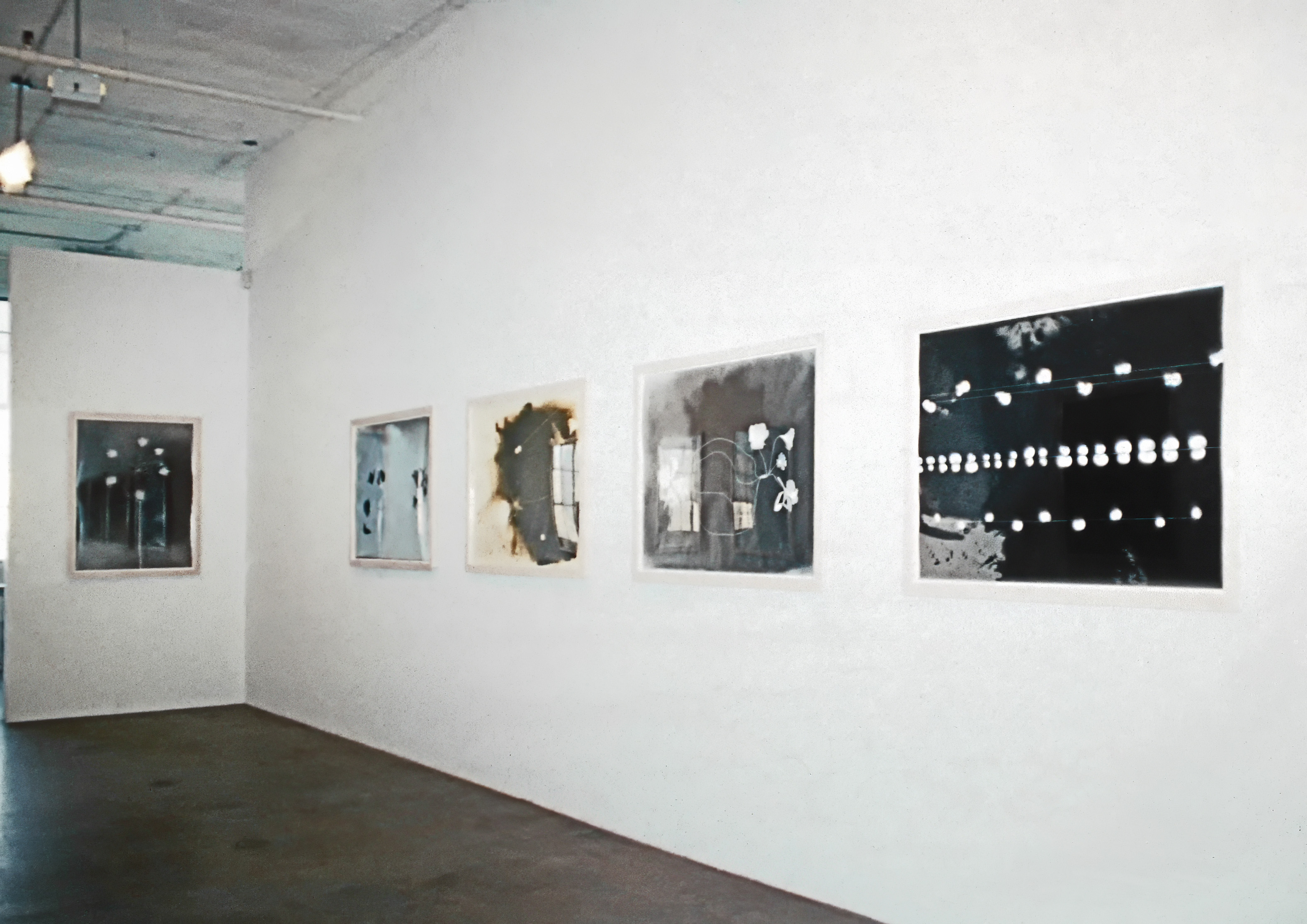 installation view of Kunie's exhibition in 1998
