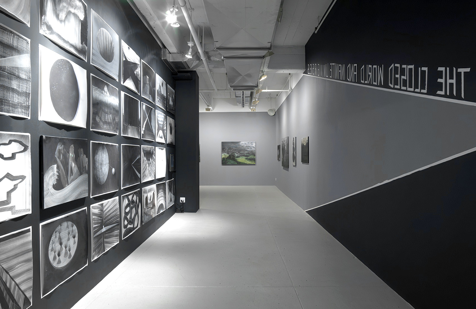 installation view of From the Closed World