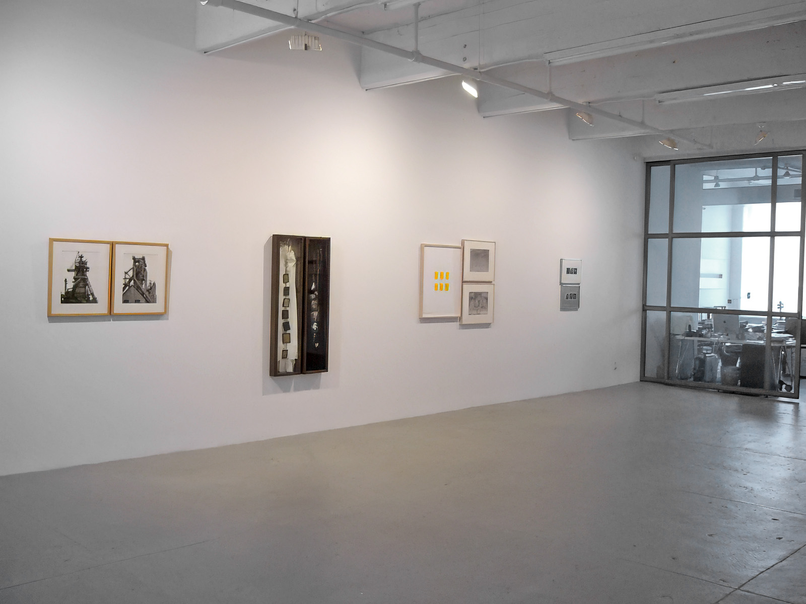 installation view of the Pairs exhibition