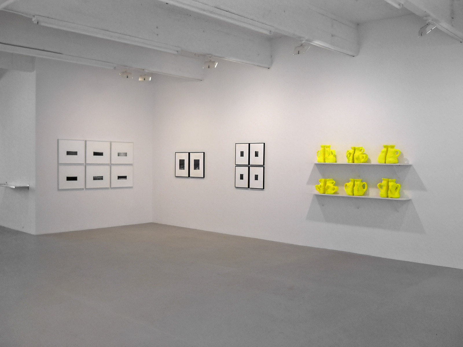 installation view of the Pairs exhibition