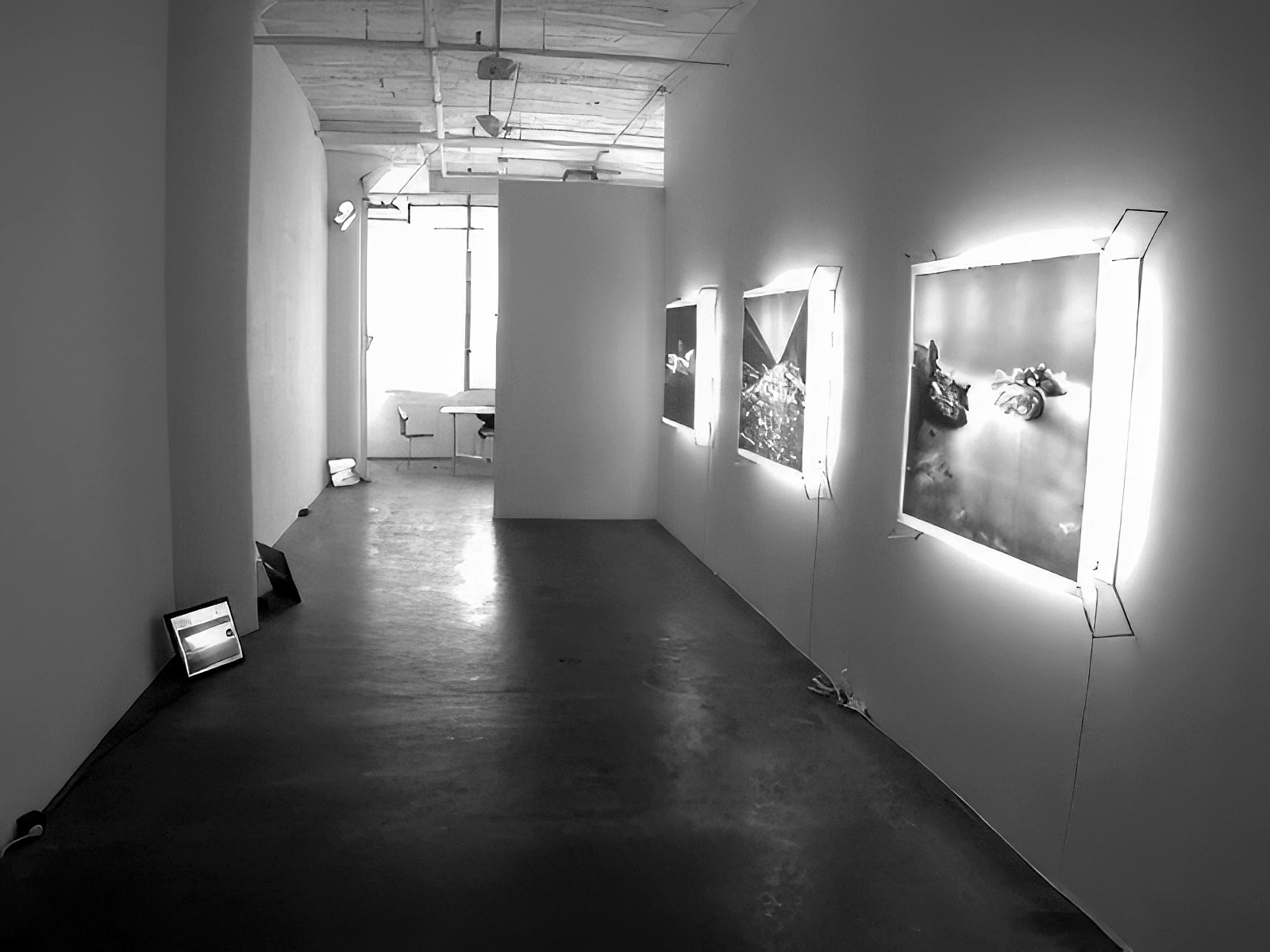 installation view of the Process-Reprocess exhibition