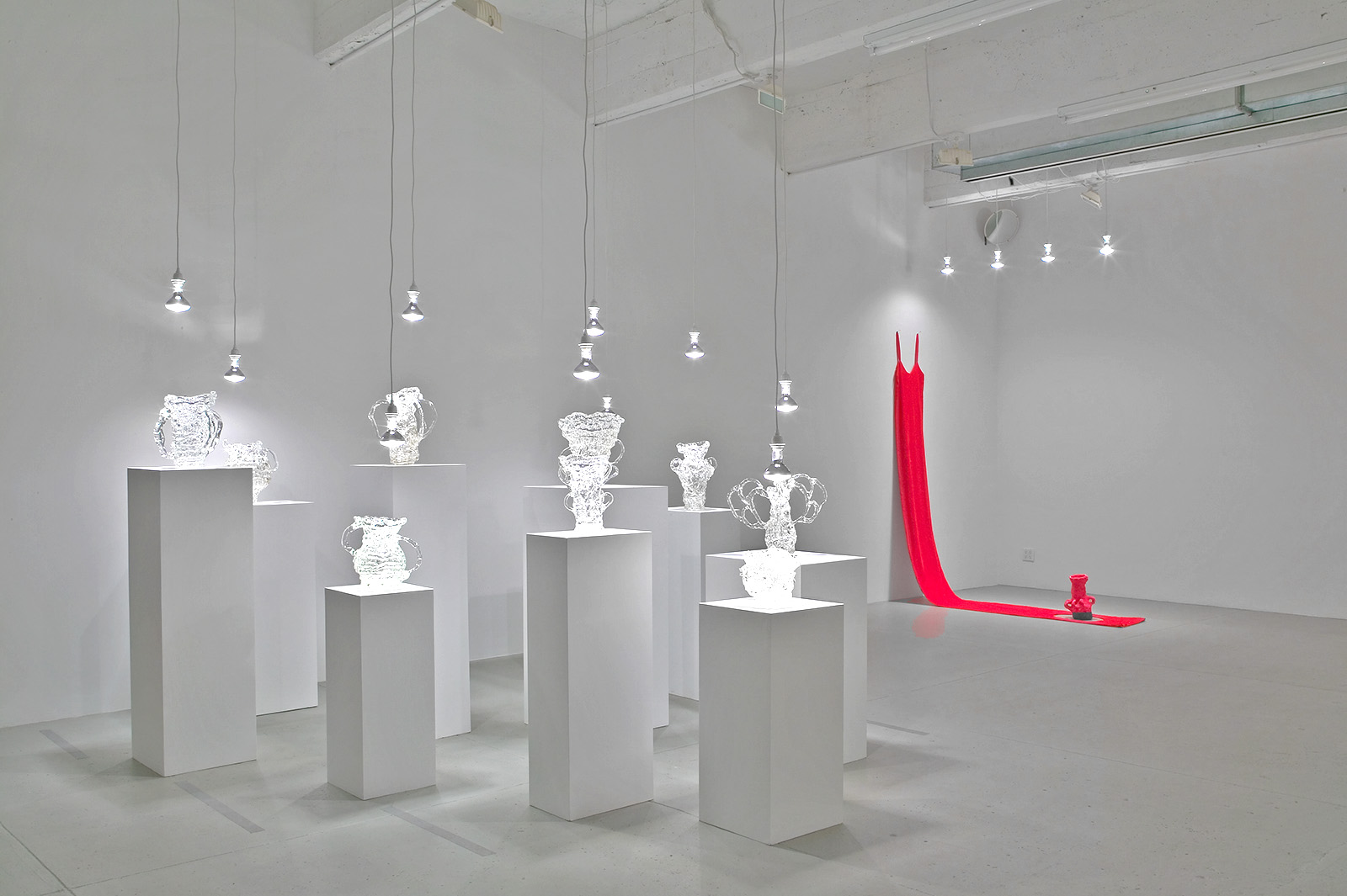 installation view of La Flor del Paraiso II