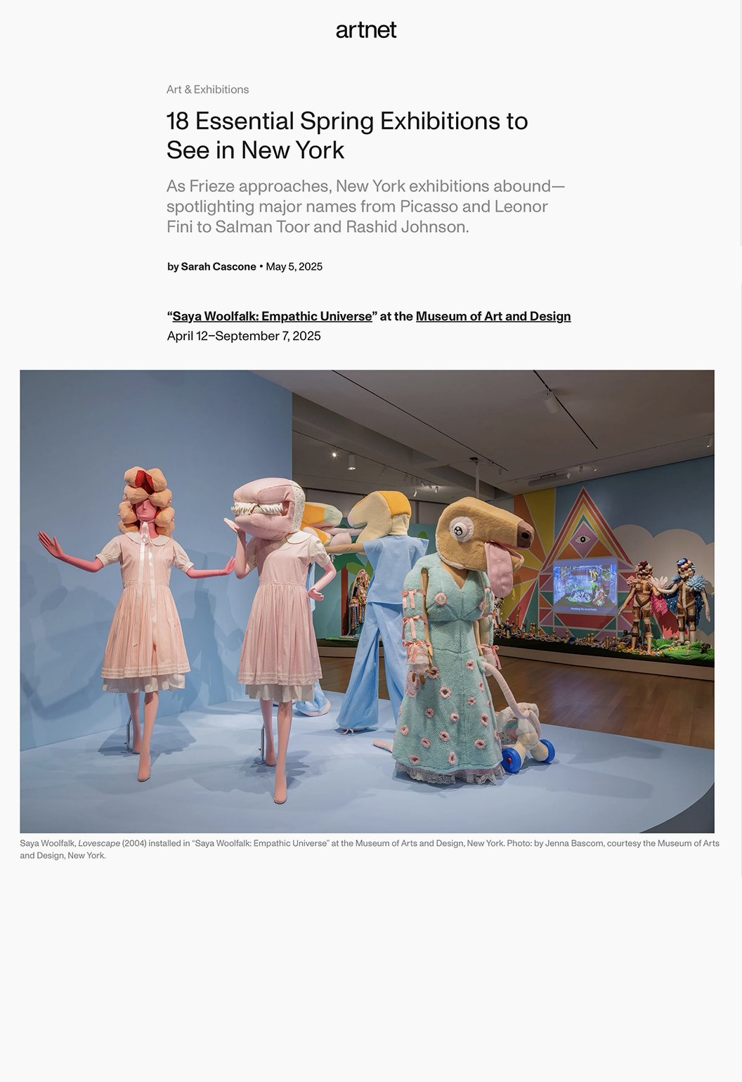 Thumbnail of the New York Times page